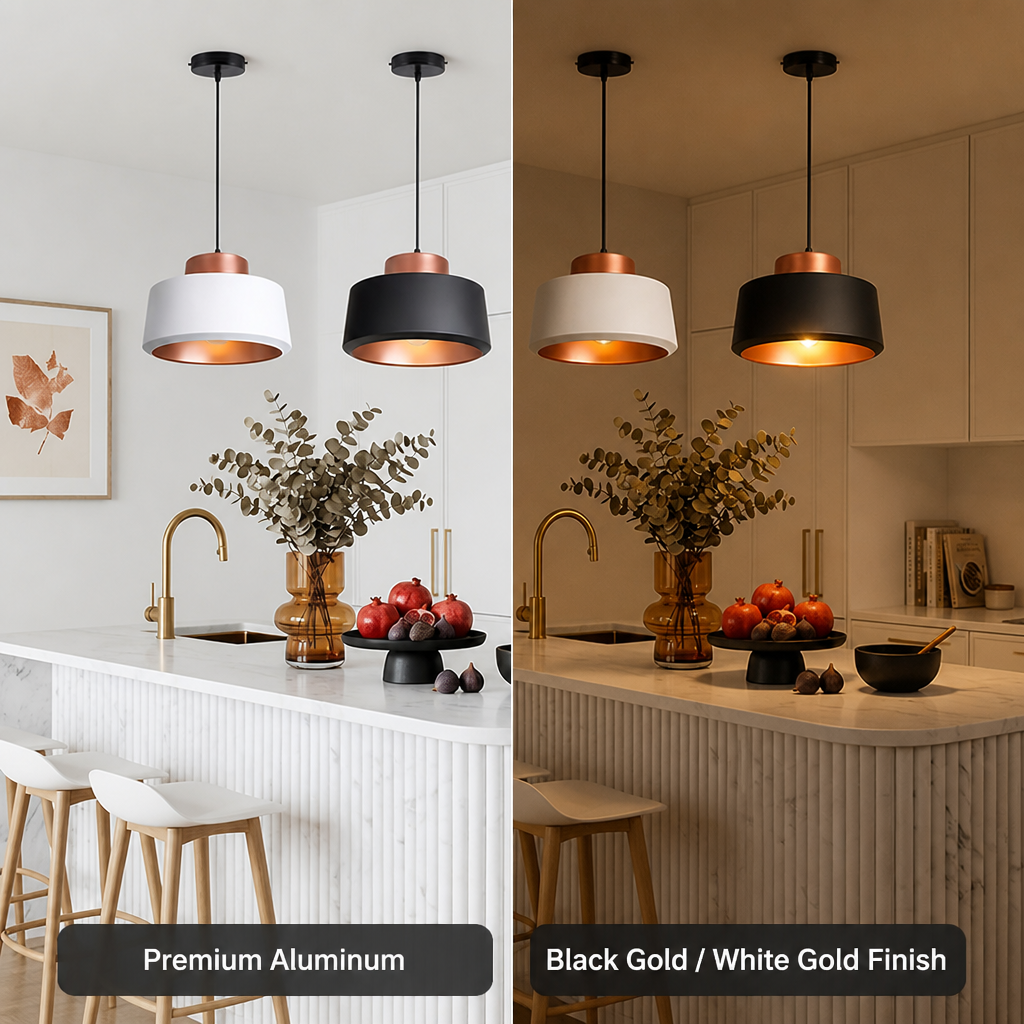 Modern Aluminum Branch Chandelier