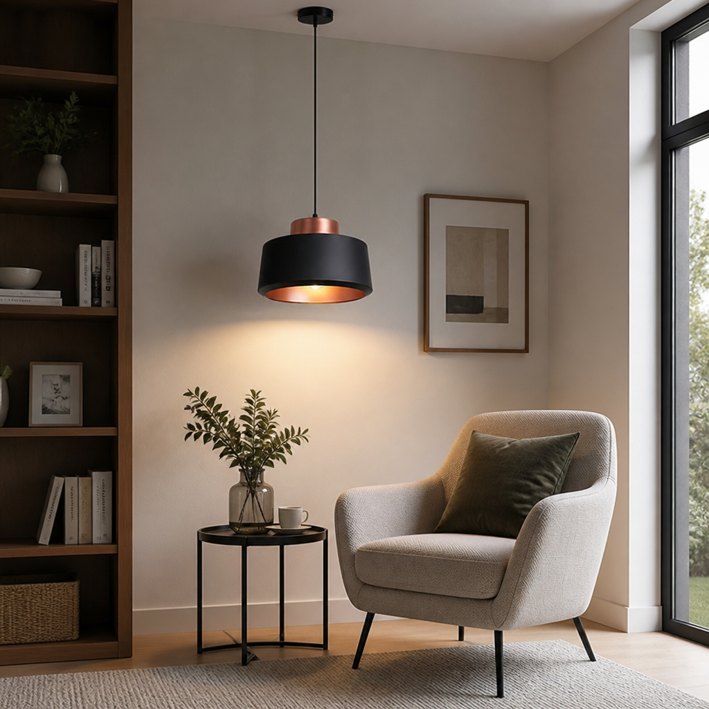 Modern Aluminum Branch Chandelier