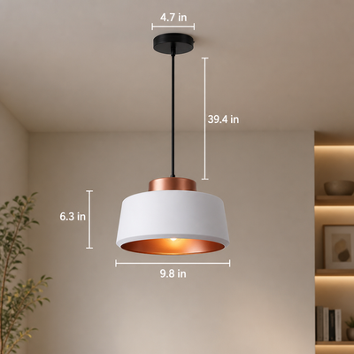 Modern Aluminum Branch Chandelier