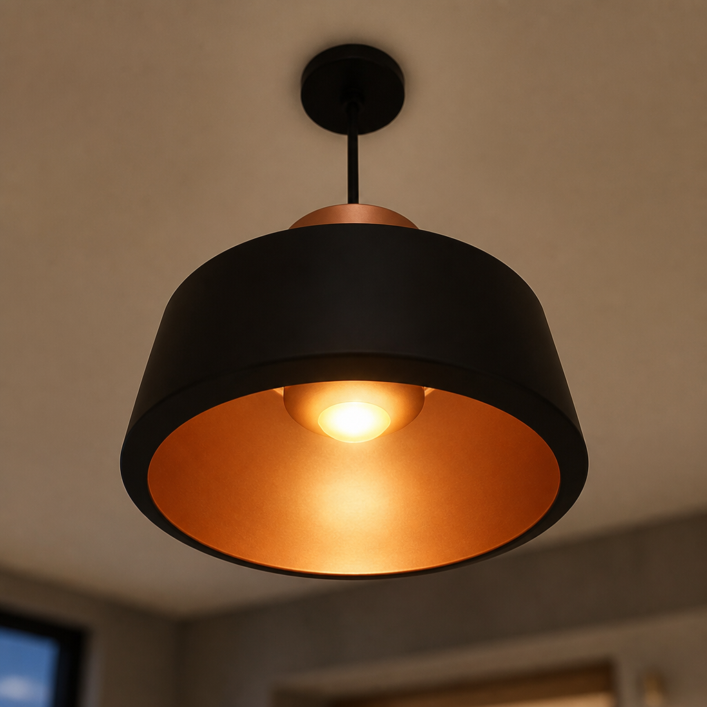 Modern Aluminum Branch Chandelier