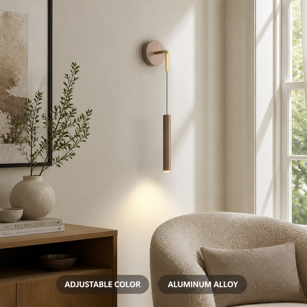 Modern Aluminum LED Adjustable Wall Sconce