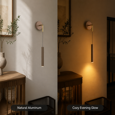 Modern Aluminum LED Adjustable Wall Sconce