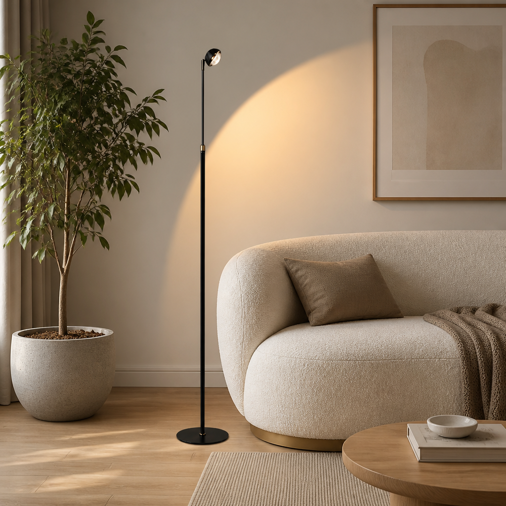 Modern Aluminum LED Vertical Floor Lamp