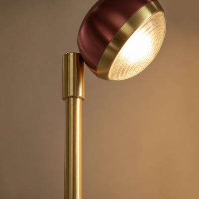 Modern Aluminum LED Vertical Floor Lamp