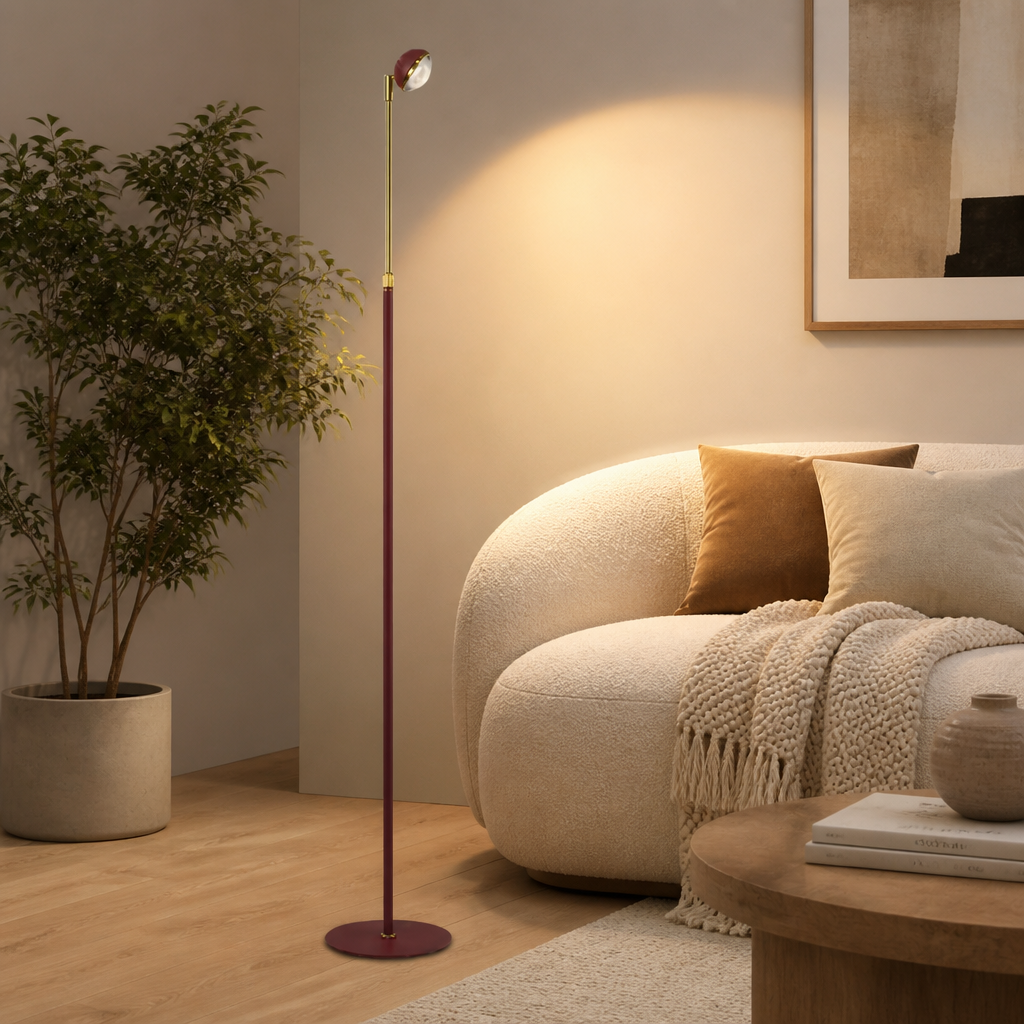 Modern Aluminum LED Vertical Floor Lamp