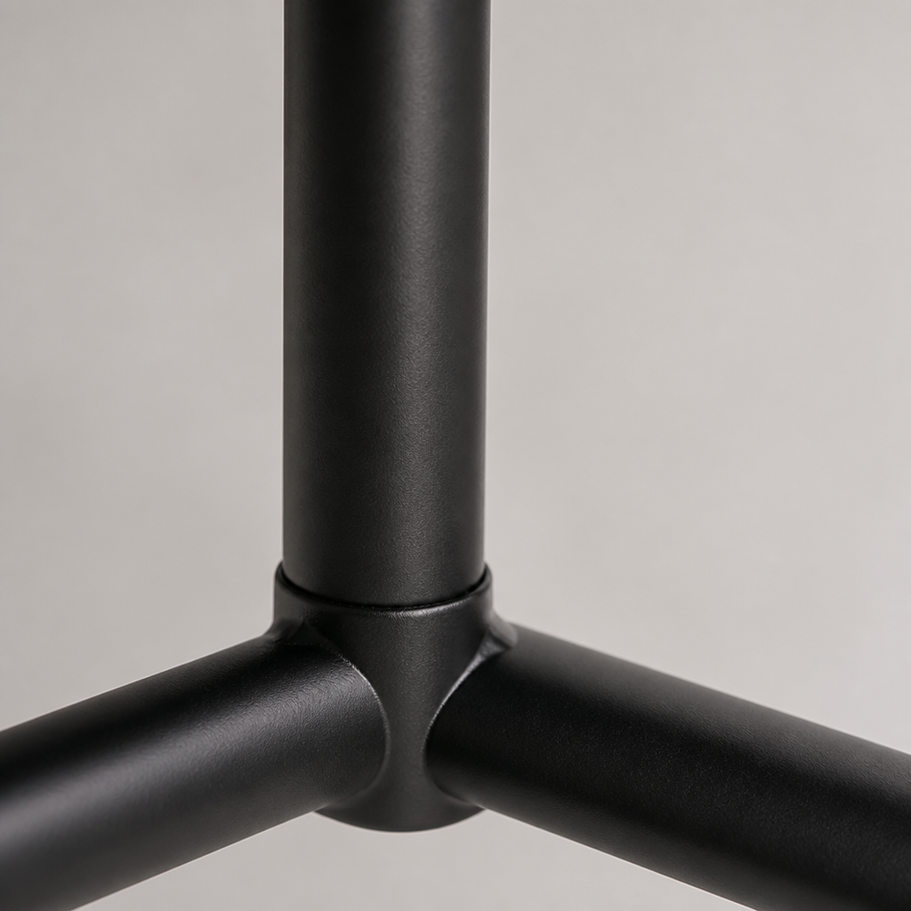 Modern Black LED Corner Floor Lamp