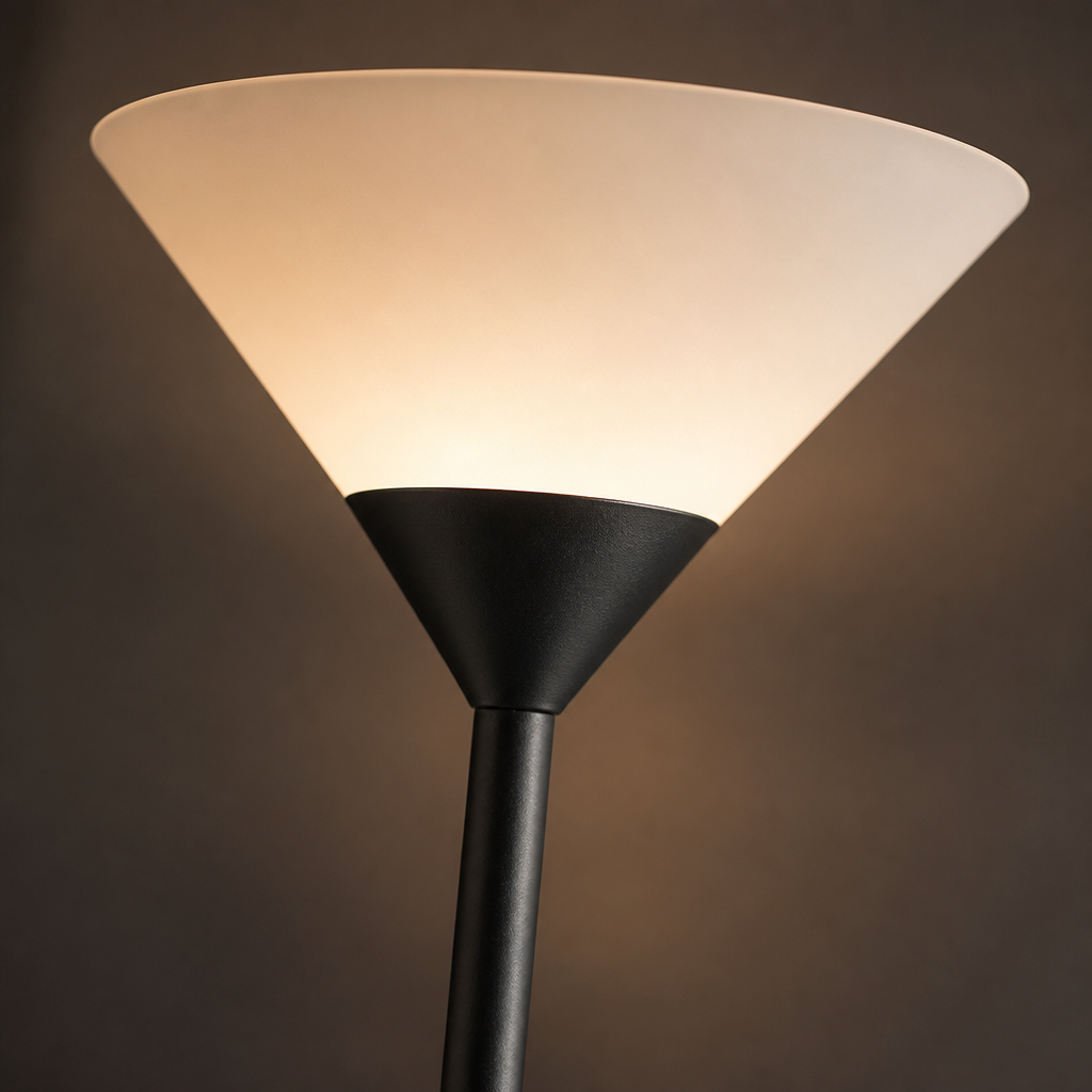 Modern Black & White LED Floor Lamp
