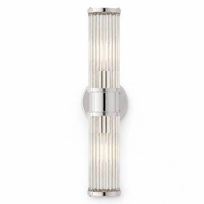 Modern Brass Crystal LED Dimmable Wall Sconce
