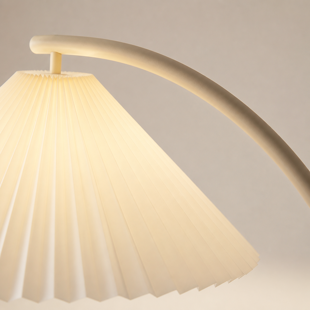 Modern Cream Stepless Dimming Floor Lamp