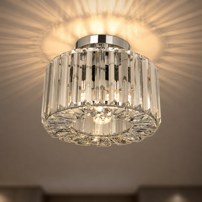 Modern Crystal Ceiling Light