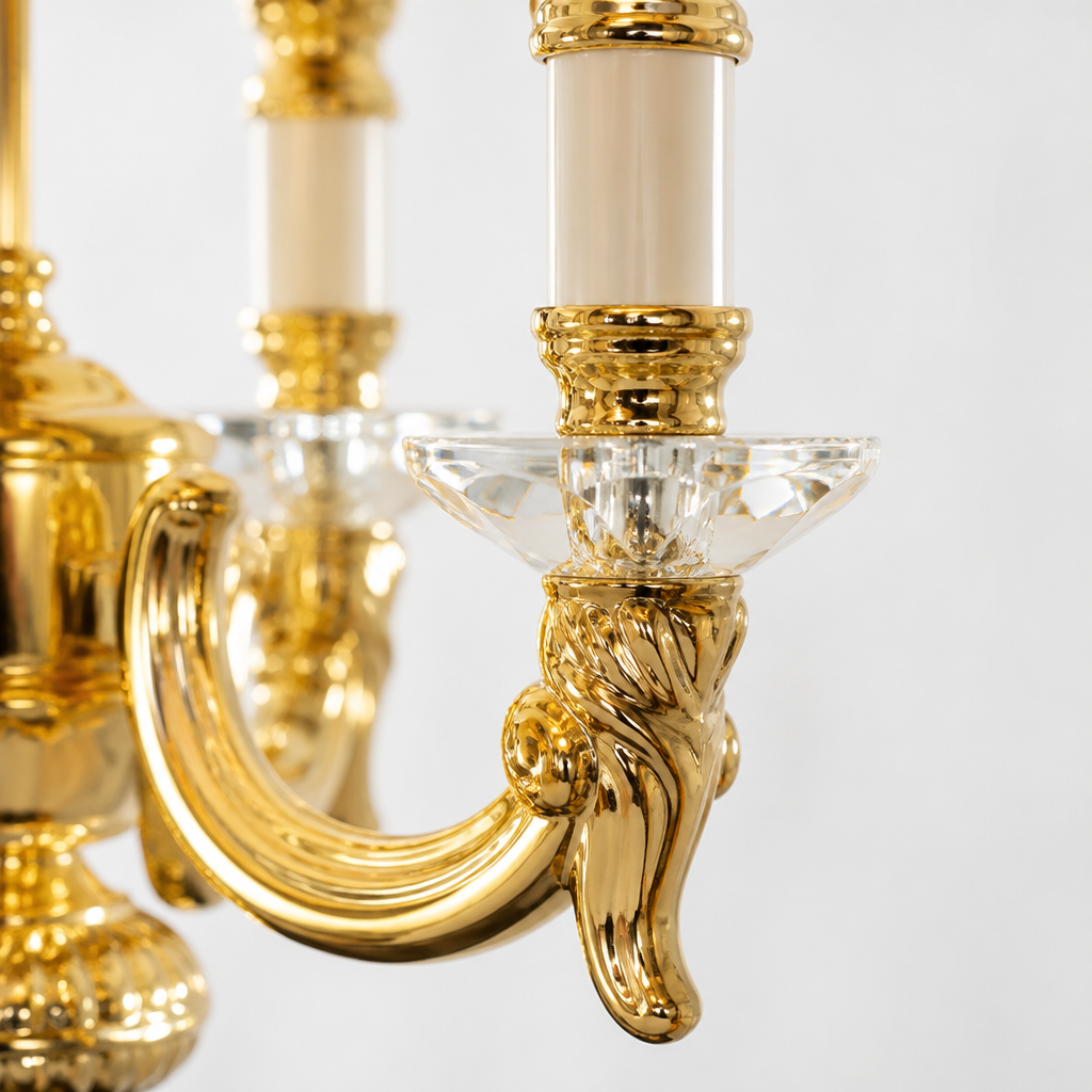 Modern Crystal Column Table Lamp