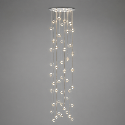 Modern Crystal LED Ball Chandelier