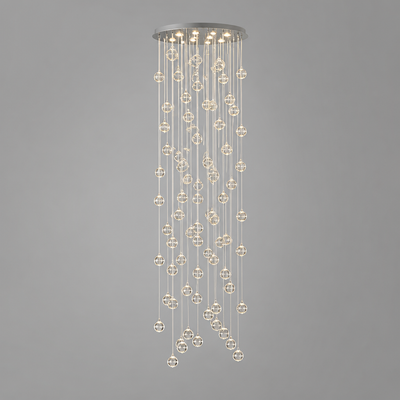 Modern Crystal LED Ball Chandelier