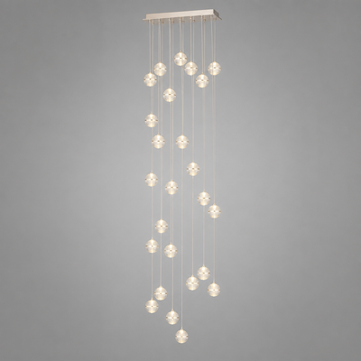 Modern Crystal LED Ball Chandelier