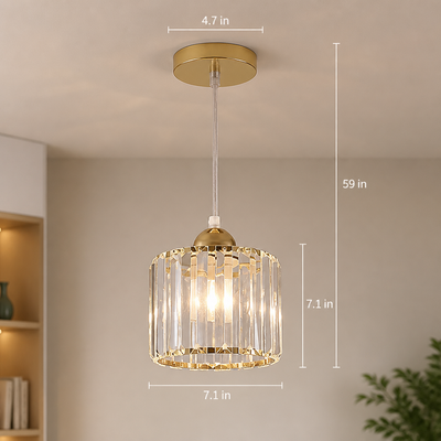 Modern Crystal LED Ceiling Light