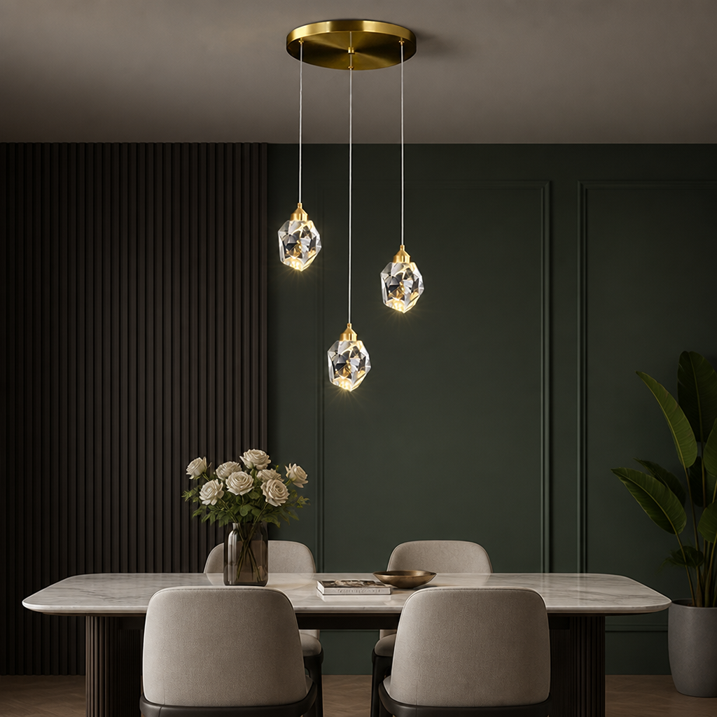 Modern Crystal LED Chandelier