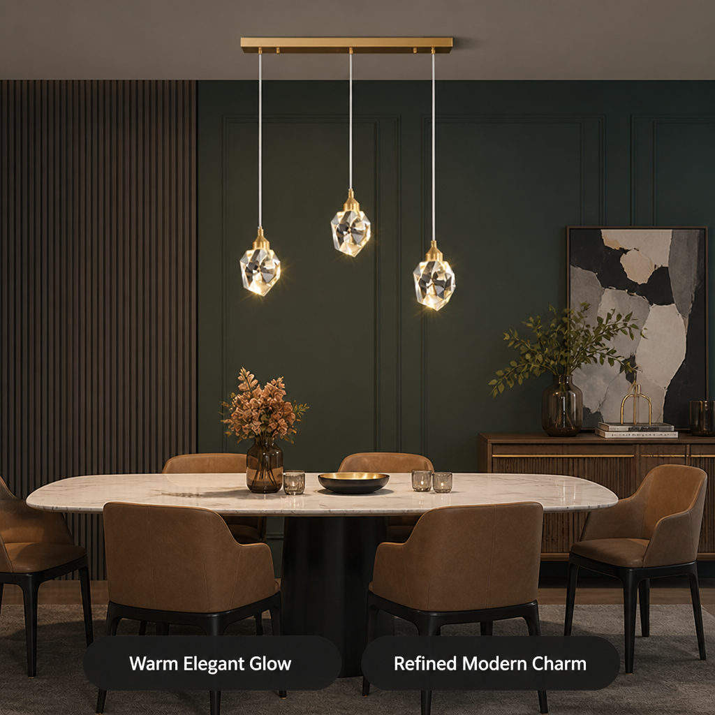 Modern Crystal LED Chandelier