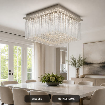Modern Crystal LED Chandelier
