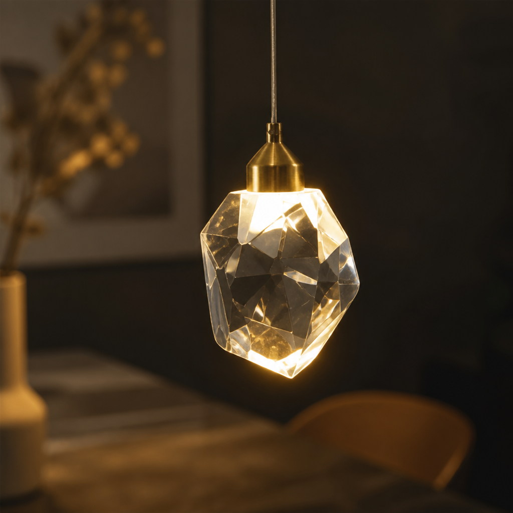 Modern Crystal LED Chandelier