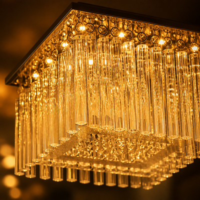 Modern Crystal LED Chandelier