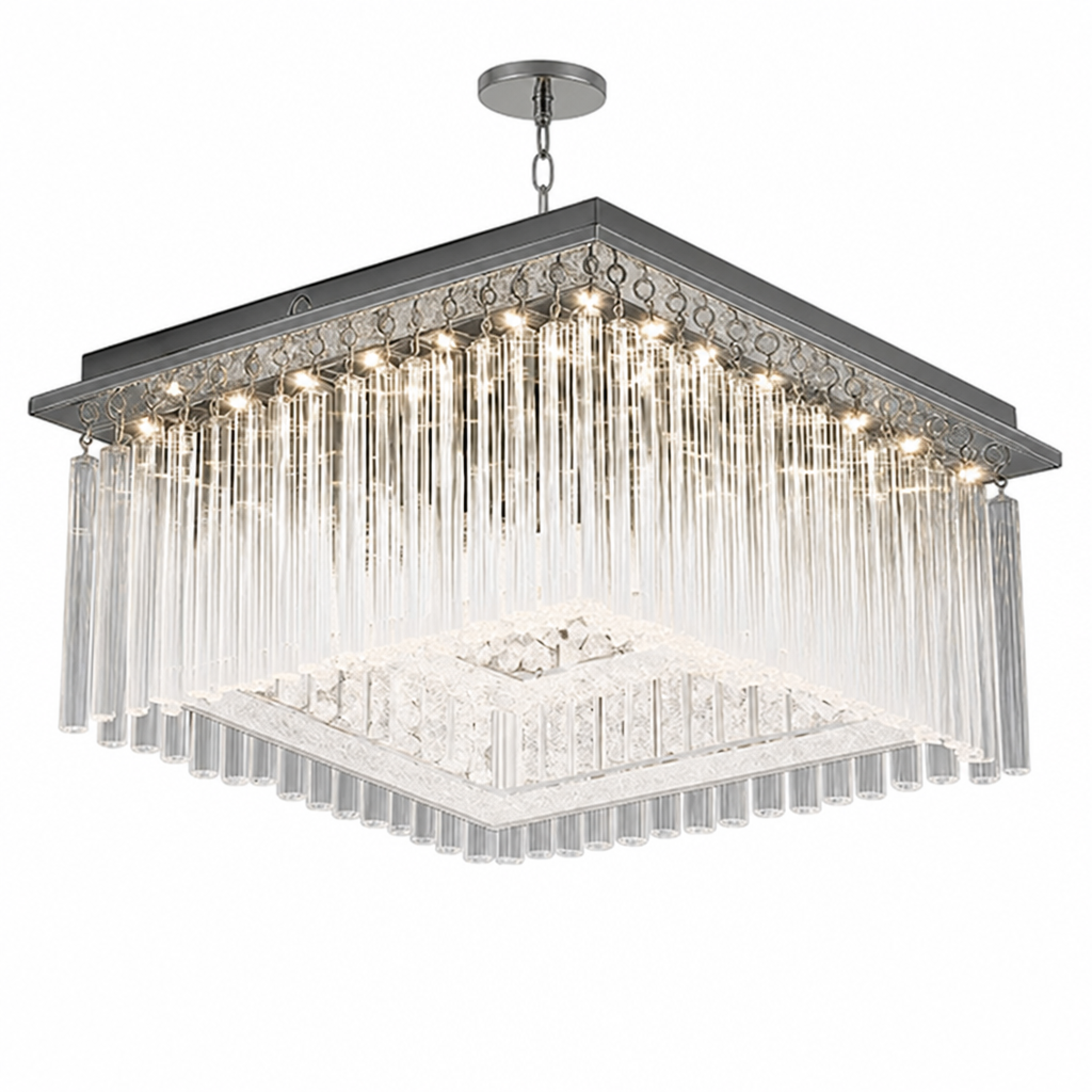 Modern Crystal LED Chandelier