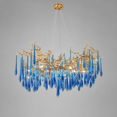 Modern Crystal LED Pendant Light