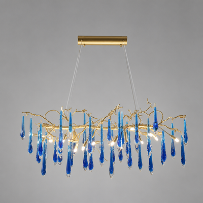 Modern Crystal LED Pendant Light
