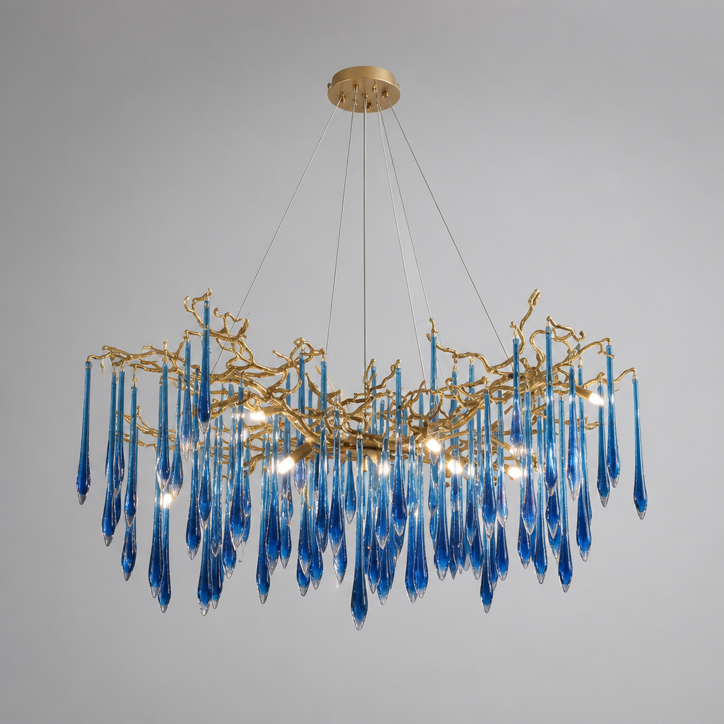 Modern Crystal LED Pendant Light