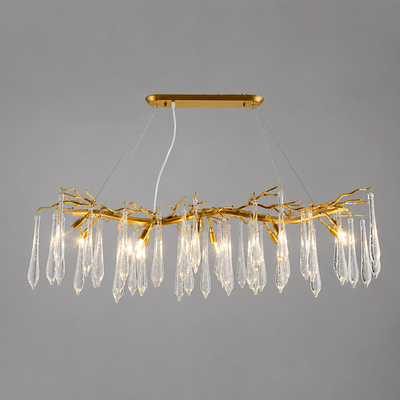 Modern Crystal LED Pendant Light