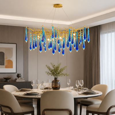 Modern Crystal LED Pendant Light