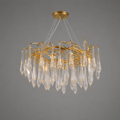 Modern Crystal LED Pendant Light