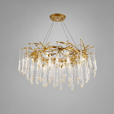Modern Crystal LED Pendant Light
