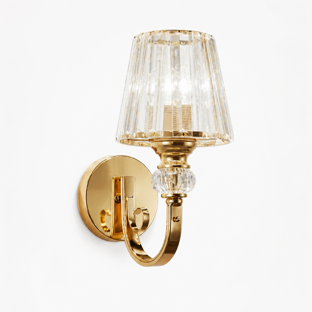 Modern Crystal LED Wall Sconce