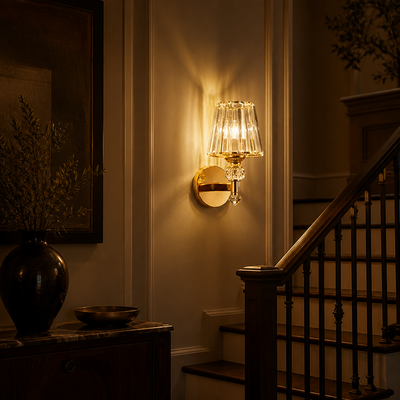 Modern Crystal LED Wall Sconce
