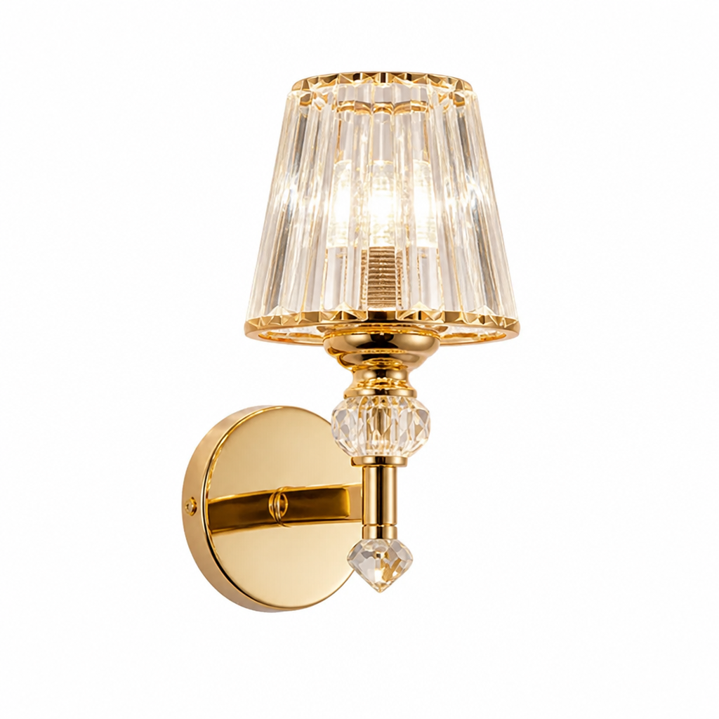 Modern Crystal LED Wall Sconce