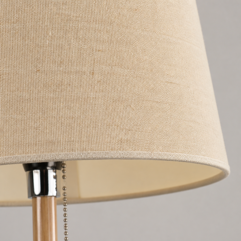 Modern Fabric Pole Floor Lamp