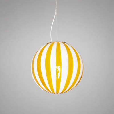 Modern Glass LED Lollipop Ball Pendant Light