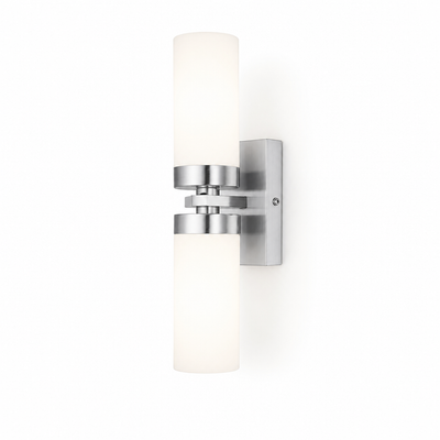 Modern Glass LED Up-Down Wall Sconce