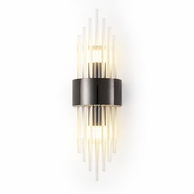 Modern Gold Crystal LED Wall Sconce