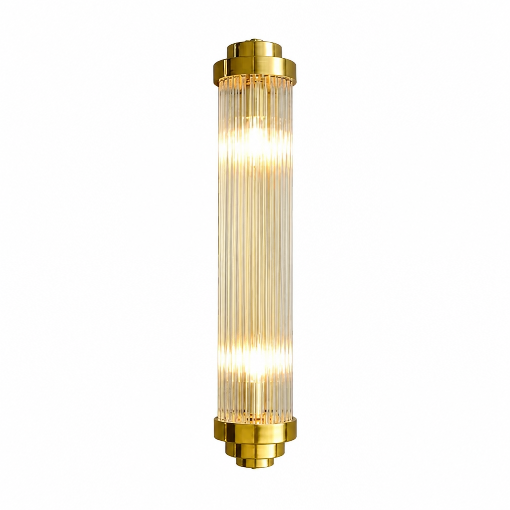 Modern Gold Crystal LED Wall Sconce