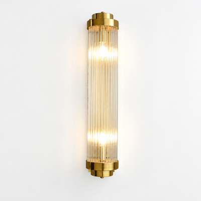 Modern Gold Crystal LED Wall Sconce