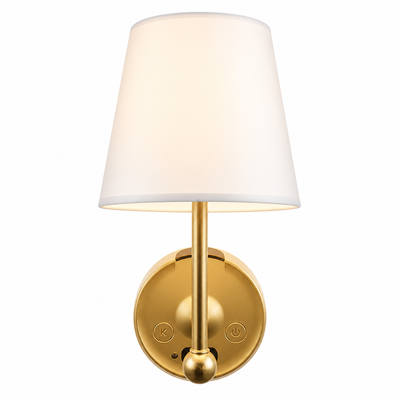 Modern Golden LED Touch Sensor Wall Sconce