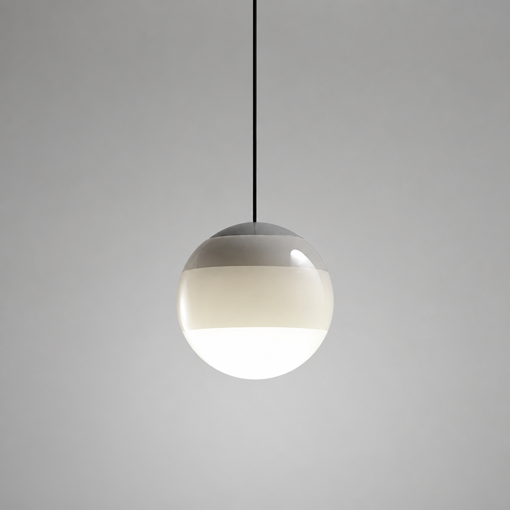Modern Gradient Glass LED Pendant Light