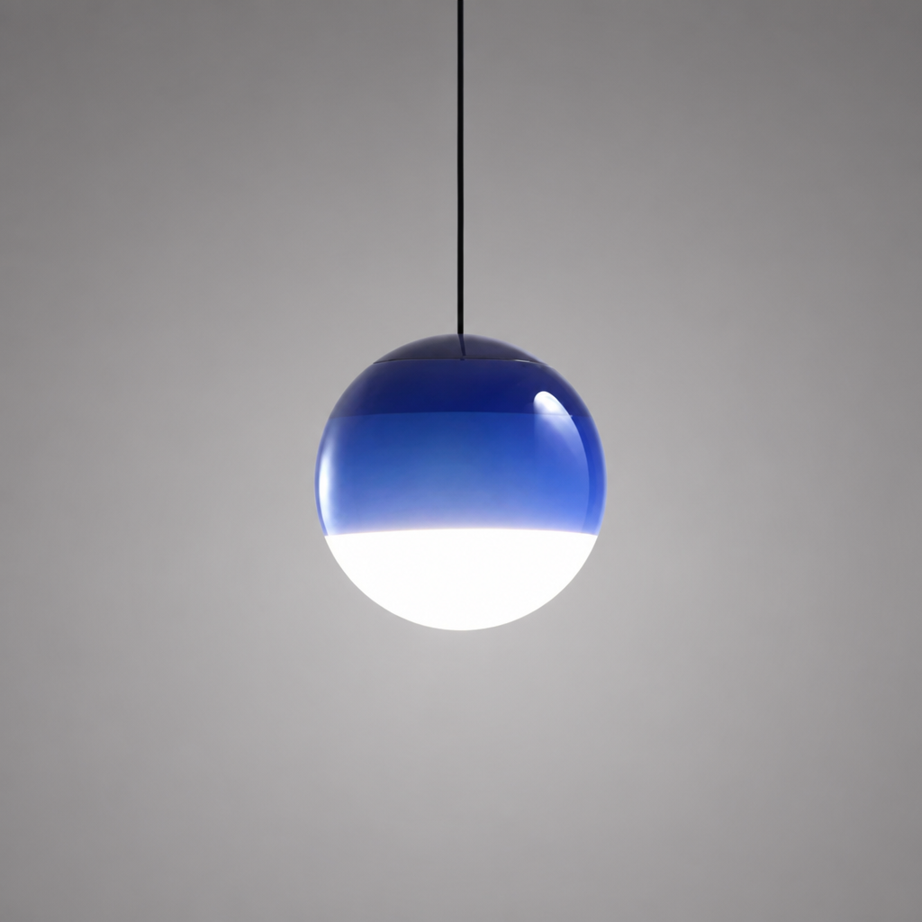Modern Gradient Glass LED Pendant Light