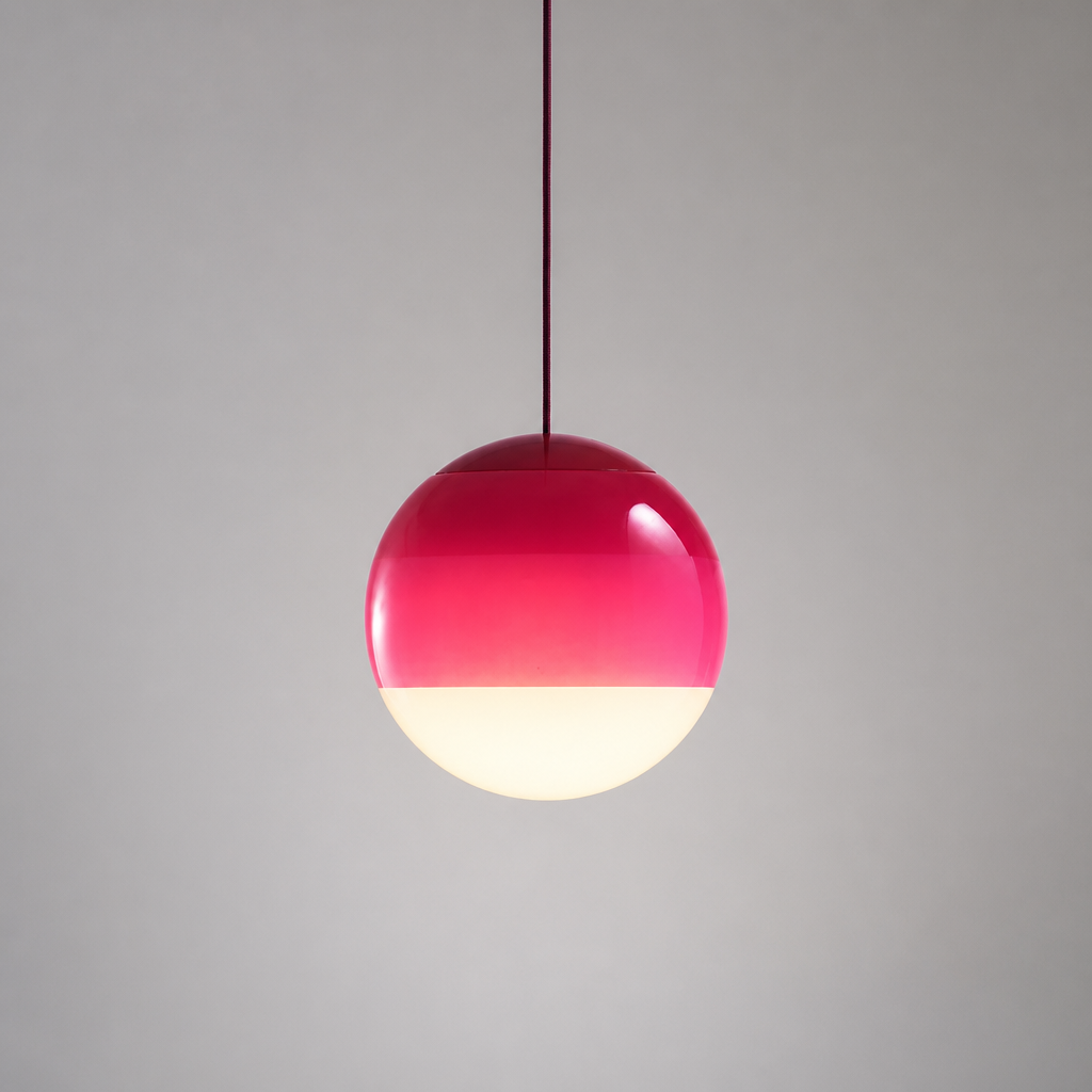 Modern Gradient Glass LED Pendant Light