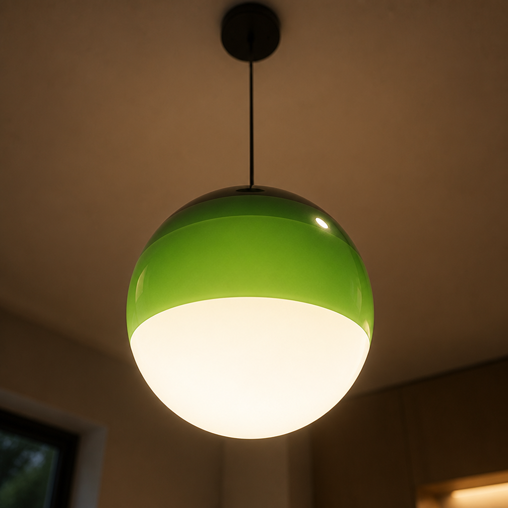 Modern Gradient Glass LED Pendant Light