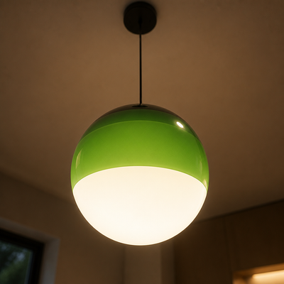 Modern Gradient Glass LED Pendant Light