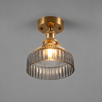 Modern Grey Glass Chandelier