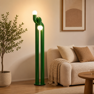Modern Iron LED Vertical Art Floor Lamp
