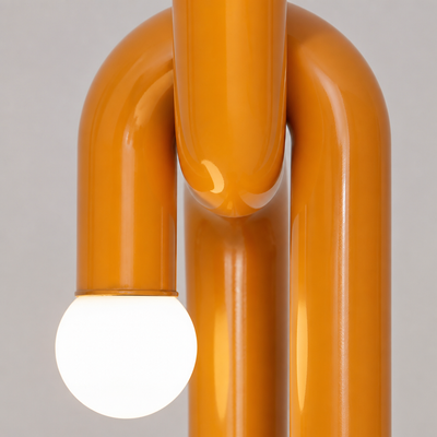 Modern Iron LED Vertical Art Floor Lamp